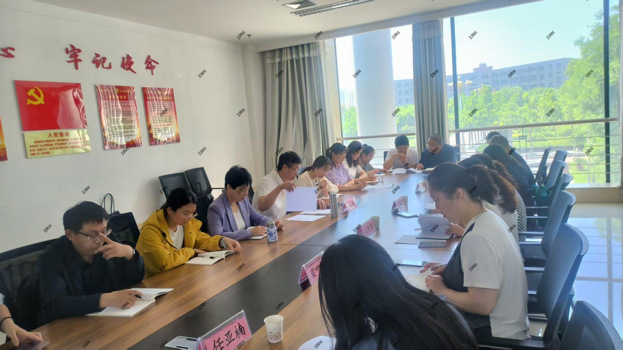 学校检查组到tyc8722太阳集团指导期中教学诊断工作